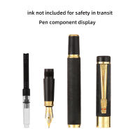 Pluma De Tinta Metálica Para Escritura Diaria 0.5mm Tamaño Medio Punto De Tinta De Iraurita Ideal Para Estudiantes Y Oficina Unisex - details 5