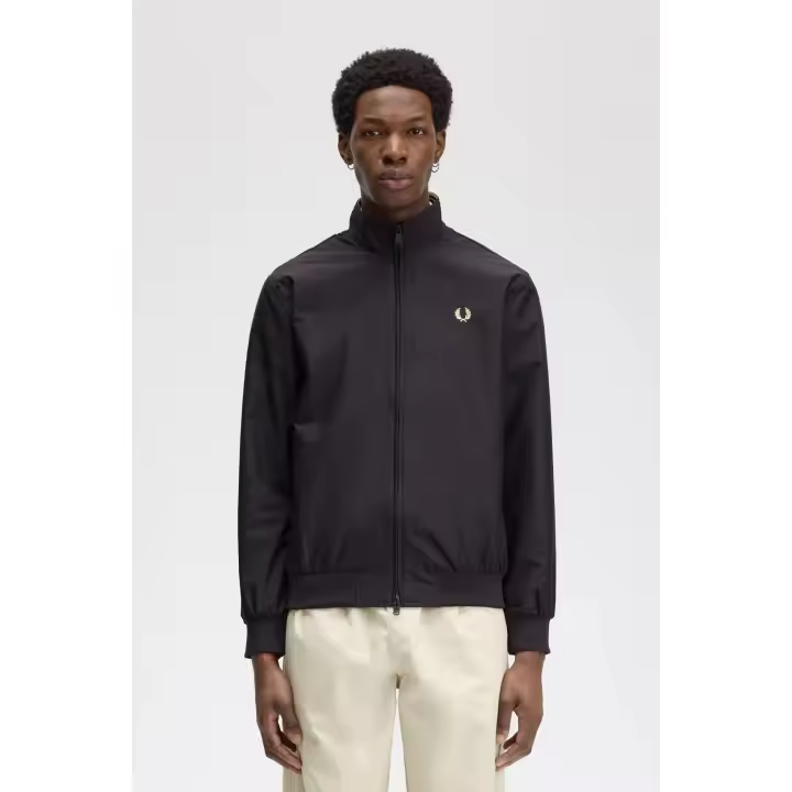 Fred Perry Chaqueta Brentham Hombre Negra XL - 1
