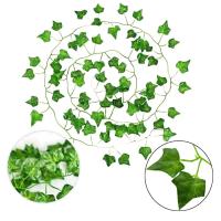 Guirnalda De Hojas De Hiedra Artificial De 11M Para Decoración De Jardín Murales Bodas Y Fiestas Decoración De Casa Planta Climática Falsa Para Exterior - details 15