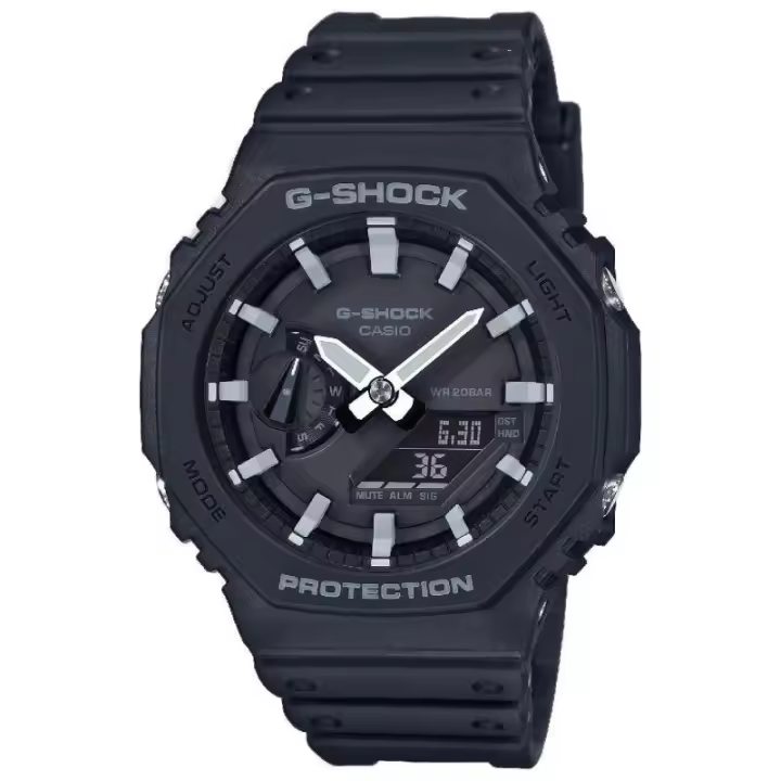 Reloj analógico digital casio g-shock trend ga-2100-1aer/ 48mm/ negro - 1