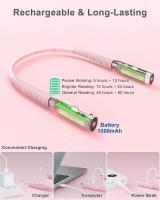Luz De Lectura Para El Cuello Luz De Libro Portátil Recargable USB Flexible Y Duradera Iluminación LED Para Lectura En Cama - details 9