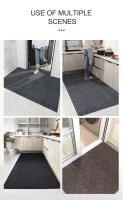 Alfombra De Entrada Suave Y Absorbente Para Puertas Y Cocinas Antideslizante Impermeable Y Antiaceite Decoración Interior Y Exterior Para Adultos - details 3