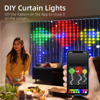 Cadena De Luces LED Inteligente Con 400 Lámparas USB Para Decoración De Dormitorio Control Por App Música Sincronizada Y Texto DIY - details 1
