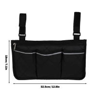 Bolsa Impermeable Para Silla De Ruedas Con Bandeja Reflectante Segura Gran Capacidad Almacenamiento Multifuncional Para Andadores - details 0