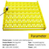 Incubador De Huevos Automático 56 Posiciones Para Pollos Pato Pato Y Aves Herramienta De Incubación Para Granjas Y Cría De Pájaros - details 3