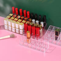 Organizador De Maquillaje Para Labiales Y Pinceles De Cejas En Plástico Transparente Estilo De Escritorio Para Uso Doméstico - details 0
