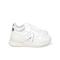 Sneakers de mujer de colorines y blanco - Zapatillas deportivas de mujer con cordonera - lhd-99 - details 3