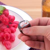 Juego De 3 Anillos De Acero Inoxidable Multifuncionales Abrebotellas Herramienta De Cocina Pequeña Color Rádio Resistente Al Desgaste - details 4