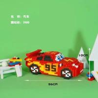 Juguete De Construcción De Conejito Lindo Pequeño Bloque De Partícula Para Niños Modelo 3D Decorativo Regalo Para Niños - details 2