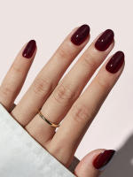 ARTAUG Uñas Postizas De Presión En Forma De Cuadrado Tamaño Medio Negras 24 Piezas Para Mujeres Y Niñas Decoración De Uñas Con Colores Candy Accesorios De Belleza - details 18