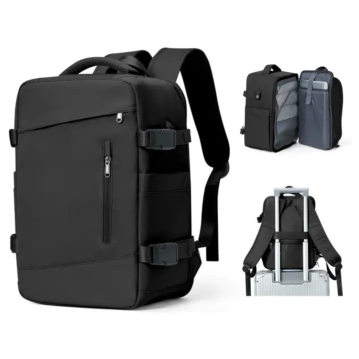 Mochila De Viaje Para Mujer Y Hombre Bolsa De Equipaje De Cabina Para Avión Ryanair Wizzair Tamaño 40x20x25 Bolsa De Mano Unisex Estilo Fashion - 1