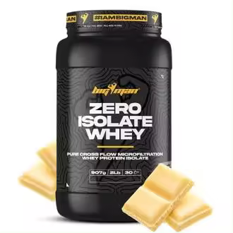 ZERO WHEY PROTEIN ISOLATE 910GR 2 LBS CHOCO BLANCO - 1
