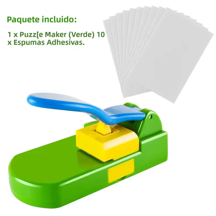 Hacer Puzzles DIY Máquina De Creación De Puzzles Unicos Con 10 Espumas Adhesivas Para Fotos Y Corte De Imágenes 4x6 - 1