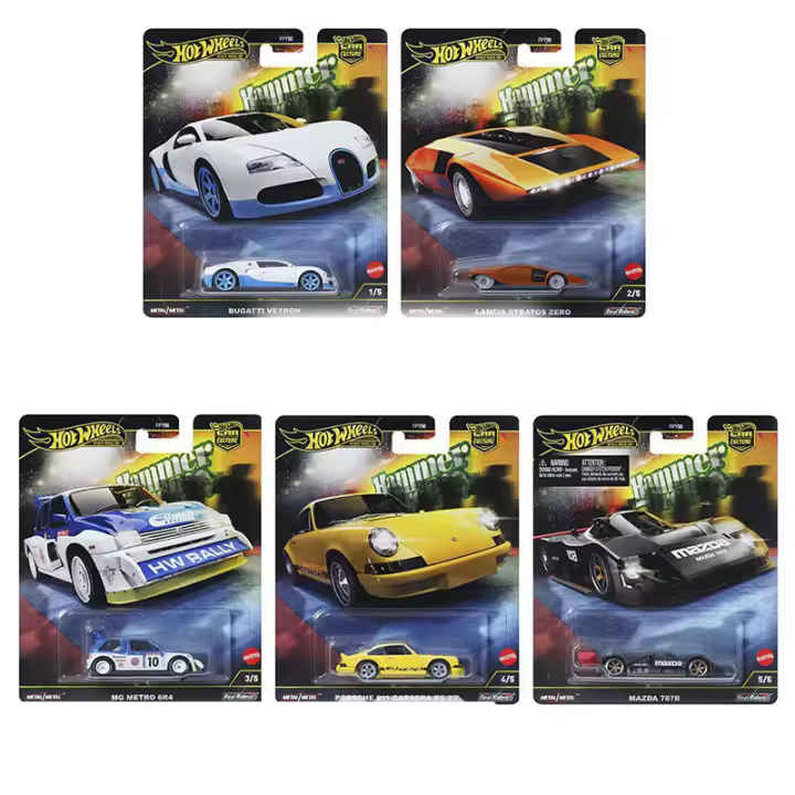 Hot Wheels Premium Hammer Drop pack de 5 2024 FPY86-976F - 1
