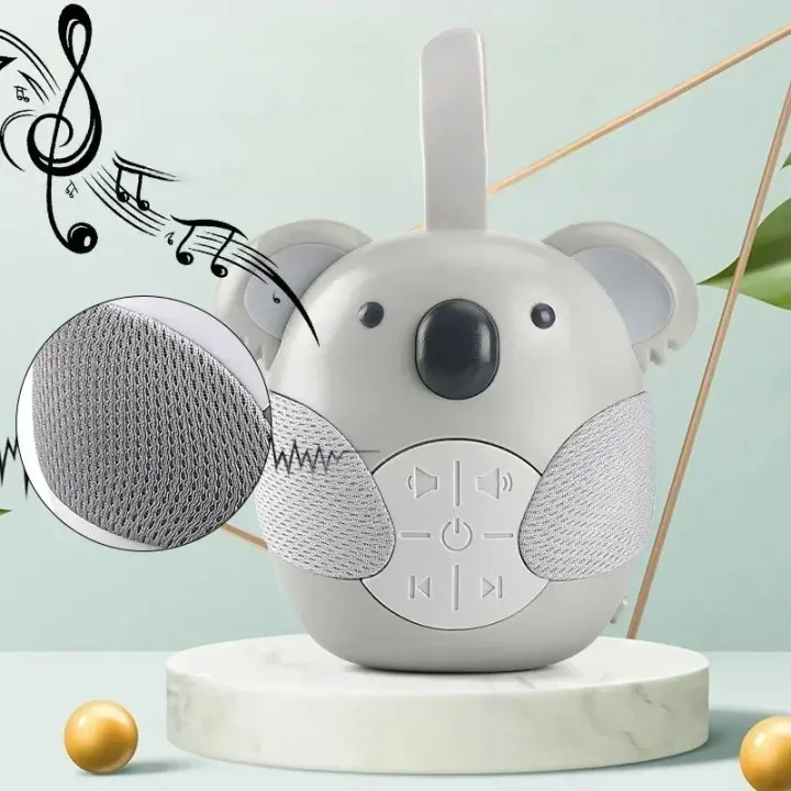 Juguete Soothing Para Bebés Máquina De Ruido Blanco Con 12 Luces Y Música Tiempo De Apagado Automático Monitores De Sueño Para Niños - 1