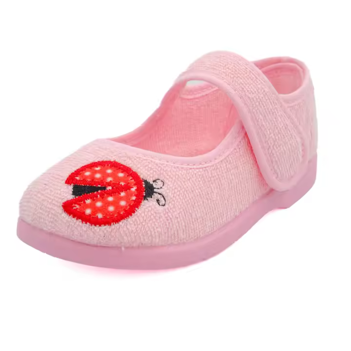 Zapatillas De Casa Para Niña De Toalla - 1