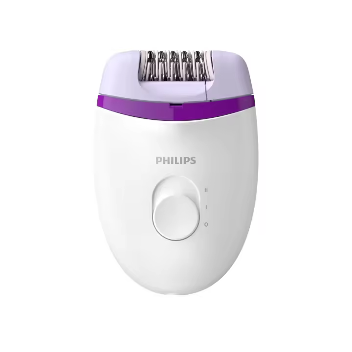 Philips Depiladora Satinelle Essential.  Elimina desde la raíz el vello más corto de 0,5mm. 2 velocidades para atrapar el vello fino y/o grueso. (BRE225/00) - 1