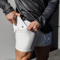 Shorts Deportivos Para Hombre 2 En 1 Running Shorts Ventilados Verano Con Bolsillo Integrado Para Entrenamiento Fitness Y Playa - details 5