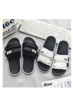 Zapatillas De Hombre Para Exterior E Interior Antideslizantes Con Suela Suave Cierre De Ganchillo Sandalias De Playa Estilo Casual Para Verano - details 3