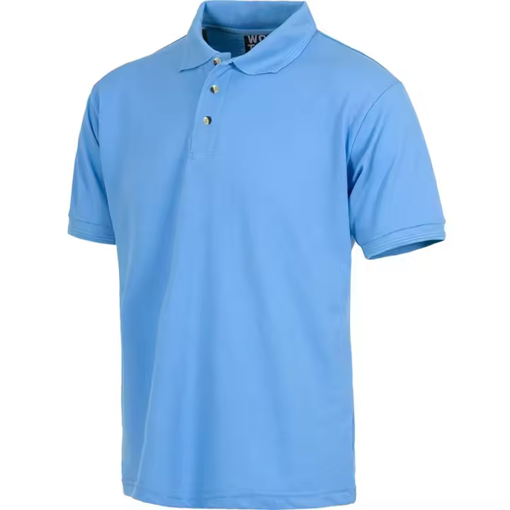 WorkTeam Polo Manga Corta en tejido piqué, sin Bolsillo, tejido fresco y poroso para adecuada ventilación. Hombre - 1