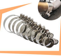 ZSDTRP Kit De Abrazaderas Para Escape De Motocicleta De Acero Inoxidable 26-63mm Universal Para Muffler Slip-on - details 0