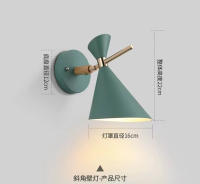 Lámpara De Pared Moderna Y Sencilla Para Sala De Estar Y Dormitorio Luz Creativa Para Fondo Y Pasillo Estilo Nórdico - details 11