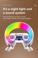 Lámpara De Noche Bluetooth Inalámbrica Con Altavoz Y Carga USB RGB LED Regalo Para Niños Iluminación Decorativa Con Música Multifuncional Recargable - details 5