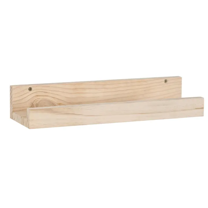 Estante para cuadros de madera de pino 40 cm - 1