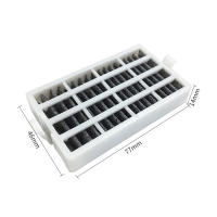 Filtro De Aire Para Refrigerador Whirlpool 6pcs Activado Carbón Para Deodorización Partes Compatible Con W10311524 AIR1 W10315189 W10335147 Color Oscuro - details 8