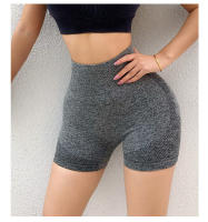 Shorts De Yoga Para Mujer Cintura Alta Secado Rápido Fitness Running Pantalones Deportivos Sin Costuras Transpirables Cómodos - details 17