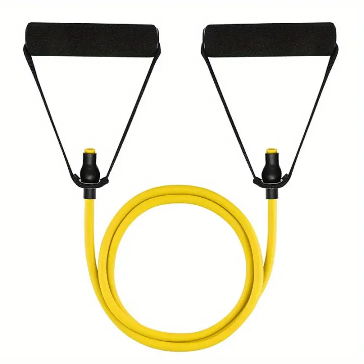 Dispositivo De Tensión Unilínea Para Construcción Corporal Cuerda Elástica Doméstica Para Ejercicios De Fortalecimiento Muscular Y Entrenamiento De Mano - 1