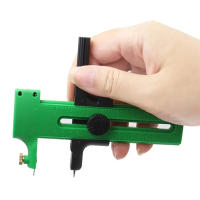 Cortador De Circunferencia Ajustable Para Artesanías De Tela Y Cartón Herramienta Circular Para Crear Tarjetas Y Scrapbooking DIY - details 2