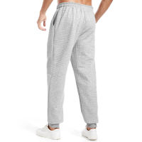 Pantalones casuales de primavera y otoño para hombre, con diseño de gofres, a cuadros, deportivos, de moda para exteriores. - details 22