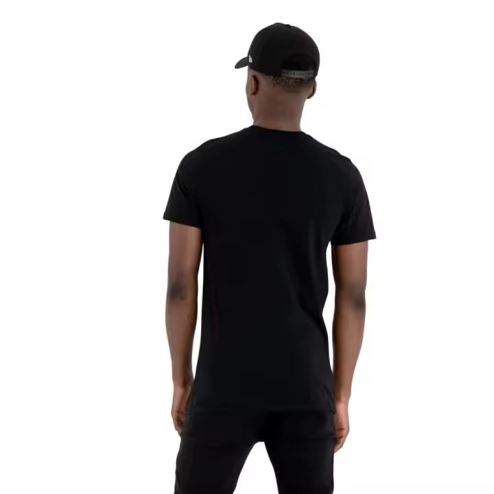 Camiseta New Era Team Chicago Bulls Negro Negr Tee 11546155 - 1