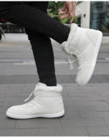 Botas De Nieve Para Mujer 2024 Calzado De Montaña Exterior Botas De Invierno Con Pelo De Piel Hasta La Rodilla Botas De Invierno Para Mujer - details 13