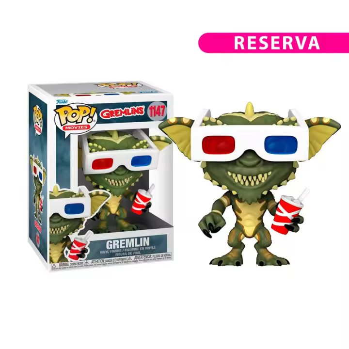 Funko Pop Gremlin con gafas 3D 1147 Gremlins     Figura - 1