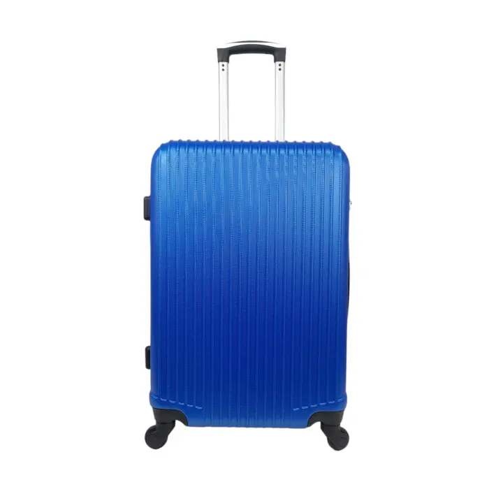 Maleta de viaje Barata mediana 1004 Travel Color Azul de 66 x 44 x 25 cm  y 3,2 Kgs. Maletas de Viaje  Rígida. Equipaje con 4 Ruedas giratorias 360º y Cerradura de Combinación (Color Azul) - 1