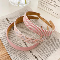 Juego De 5 Piezas De Diademas De Moda Para Mujer Y Niñas Accesorios Para Cabello Headdress Headband Hoop De Tela Nylon Decorativos Para Todas Las Estaciones - details 1
