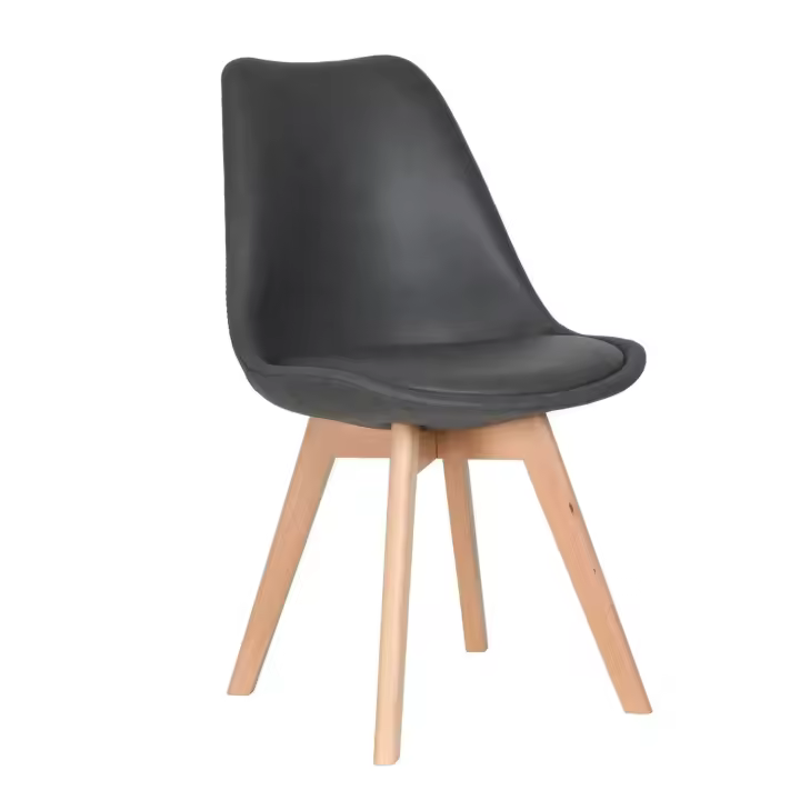 LÚZETE Silla Tower Karlskrona PU Gris Marengo | Cómoda y Elegante - 1