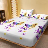 Sábana Matutina Con Patrón De Baile Mate 1 Pieza Colchón De Cama Con Estampado Para Dormitorio Sin Fundas Para Almohadas - details 1