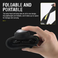 BORUiT GT10 LED Torcha Frontal Para Camping Recargable Tipo-C Con Función De Memoria Luz De Trabajo Impermeable Para Ciclismo Pesca Senderismo Caving - details 3