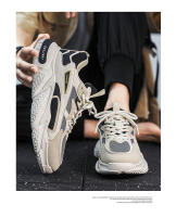 Zapatos Deportivos Casuales Para Hombre 2023 Tendencia Nueva Suela Gruesa Transpirables Malla Zapatillas Con Cordones - details 12