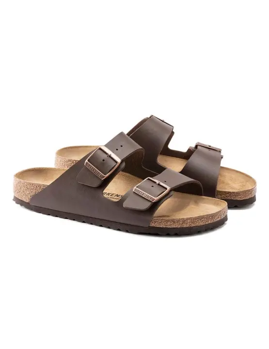 Sandalias Birkenstock Arizona Marrón - 1