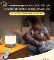 Lámpara De Noche LED Recargable Para Dormitorio Protección Ocular Para Lectura Y Sueño Iluminación Infantil Para Bebé - details 14
