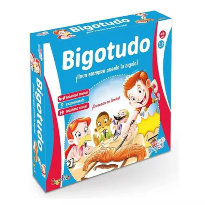 Juego de Mesa Infantil Bigotudo Juguetoon - 1