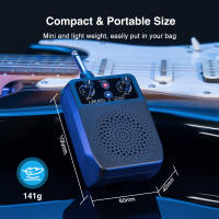 Amplificador De Guitarra Eléctrica LEKATO Con Ajuste De Voz Y Hablador Portátil Plug-in Con Effecitos De Reverb Distorsión Y Overdrive - details 14