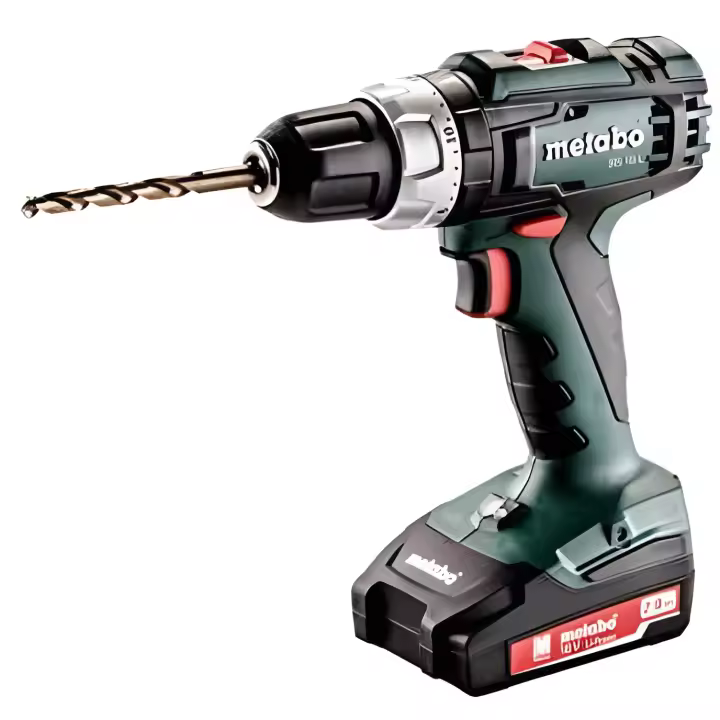 Taladro Inalámbrico Metabo BS 18 L de 13 Mm con 2 Baterías de 2.0 AH - 1