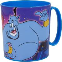 Taza infantil de plástico reutilizable para microondas de 350 ML Disney Aladdin - details 1