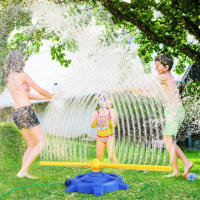 Juguete Deportivo Para Niños Rosca De Rociador Circular Juego Al Aire Libre Para Jardín Piscina Con Sprinkler Rotativo - details 2
