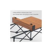 Mesa Plegable at Aire Libre, Picnic de Acero portáril/Suministros for Equipos de Barbacoa, Mesa Plegable del Respaldo del vehículo - details 2
